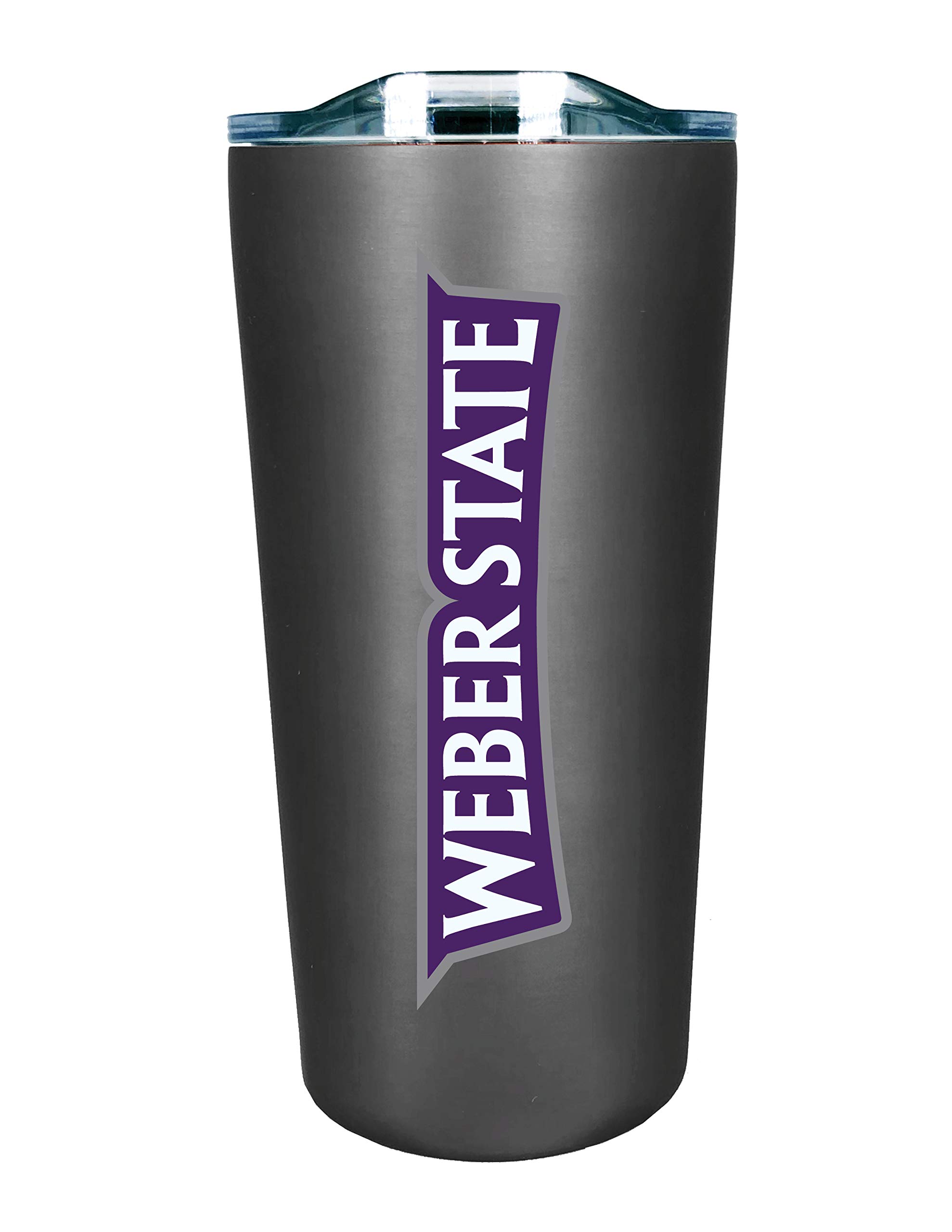 The Fanatic Group Weber State University Double Walled Soft Touch Tumbler, Design-2 - Silver