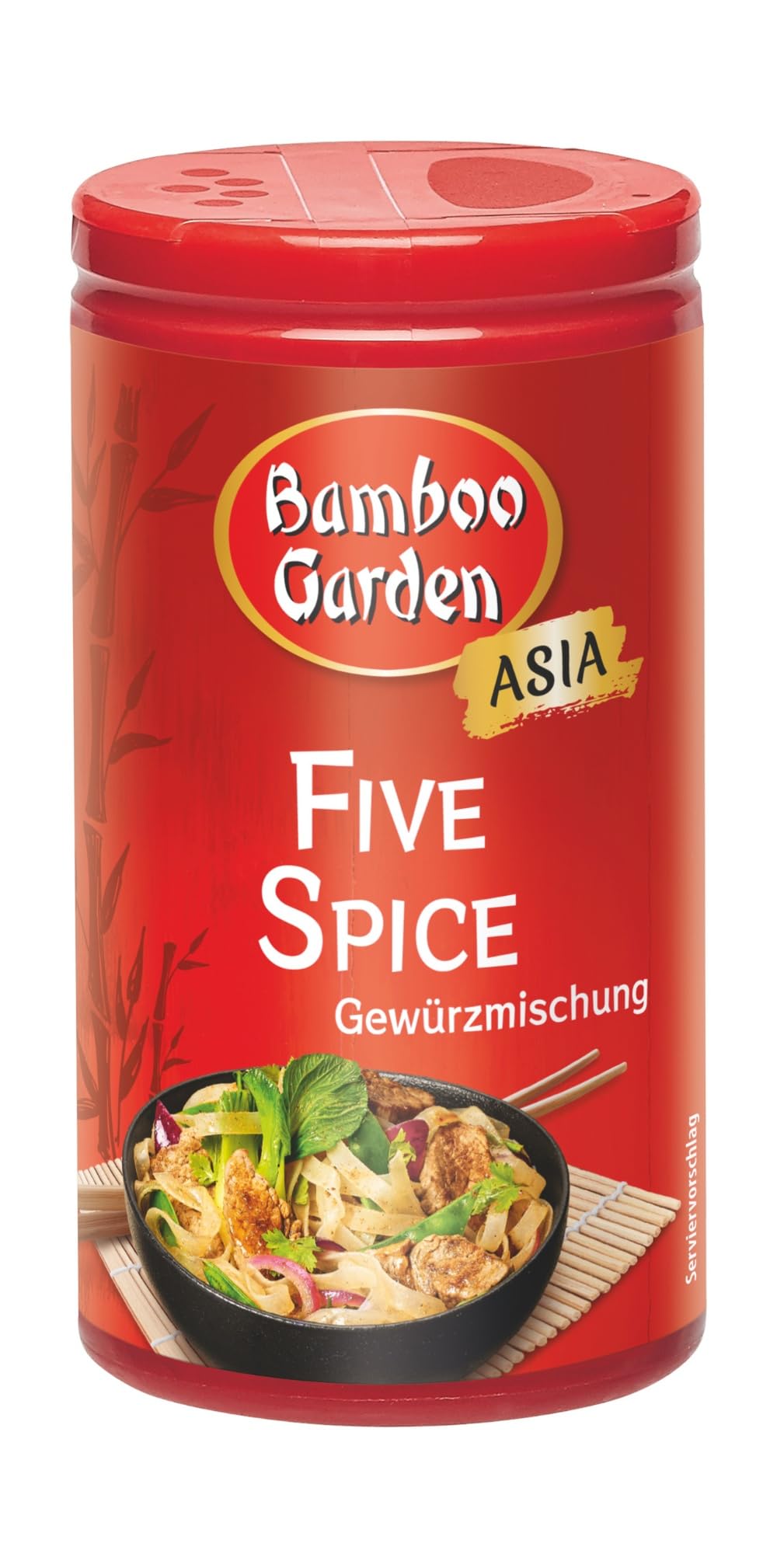 Bamboo Garden - Fünf Gewürze Würzmischung | Vegan, natürliche Zutaten | 35 g in der Dose