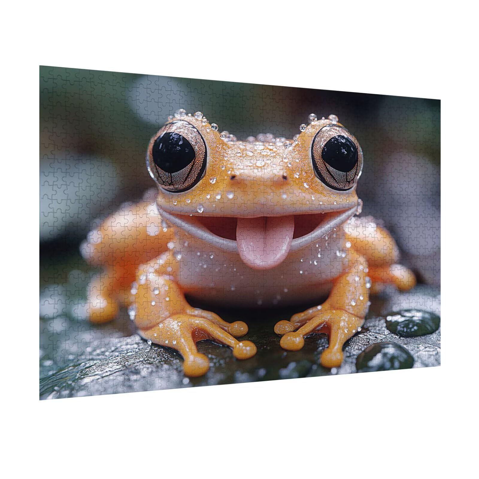 1500 sztuk puzzli dla dorosłych żaba wymagające gry logiczne, n-697