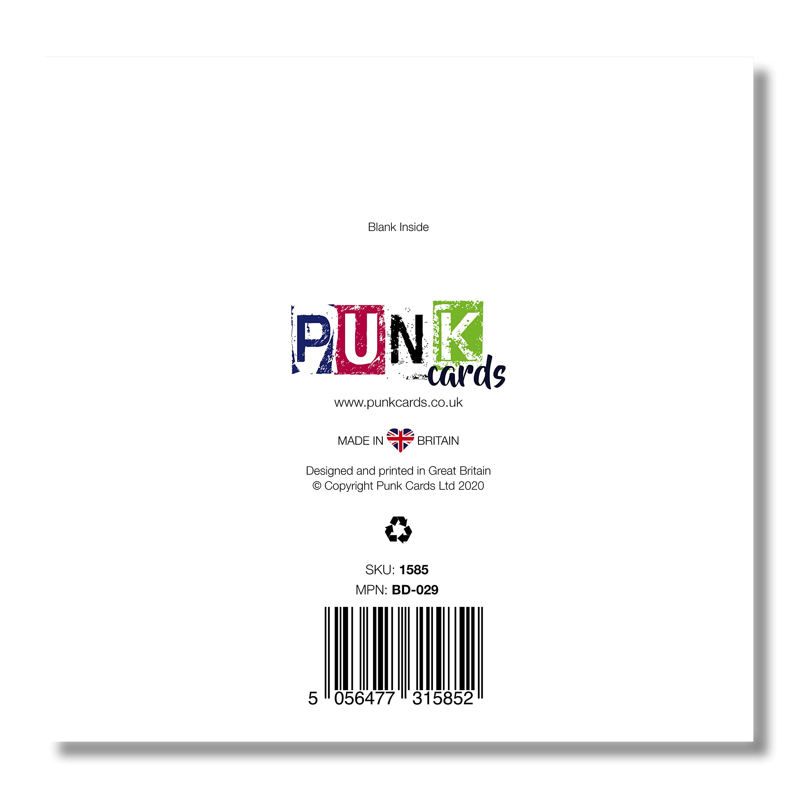 Punkcards Lustige Hunde-Geburtstagskarte - "We've Been Through A Lot Together", Blanko Innen, 145x150 Mm