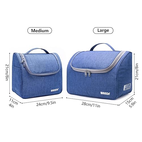 Miniatura 2 de WANDF - Bolsa de aseo para colgar en la ducha, unisex, resistente al agua