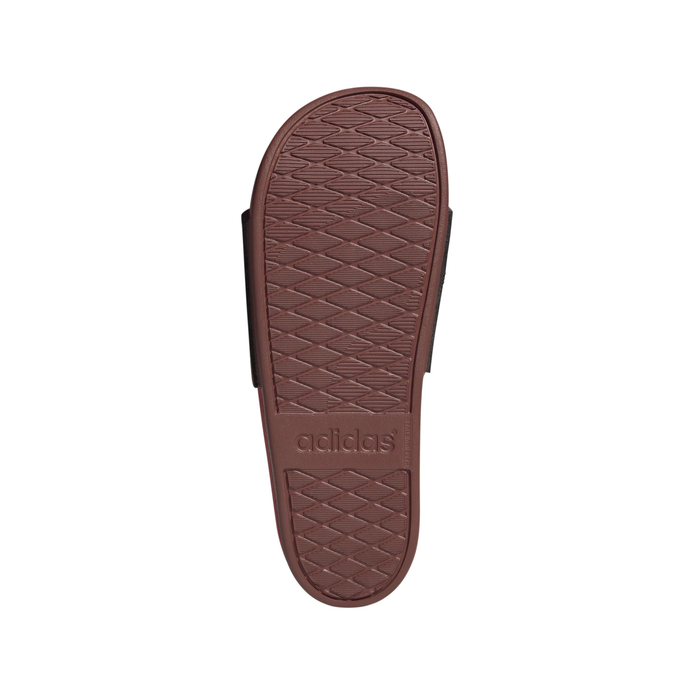 adidas Unisex-Adult Adilette Comfort Sportswear Slide Sandal, Ulubiony rubin/czysty rubin/czysty rubin, 19 Women/18 Men