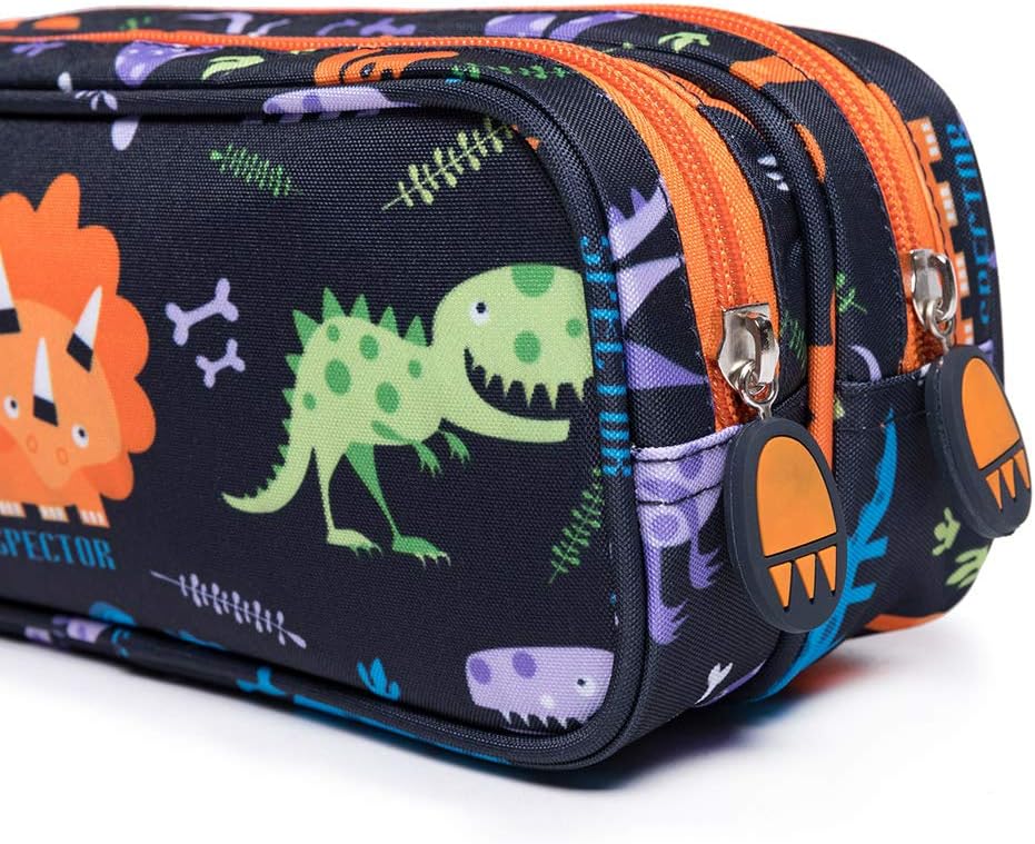 Kit Mochila de Carrinho + Lancheira + Estojo Infantil Menino Reforçado