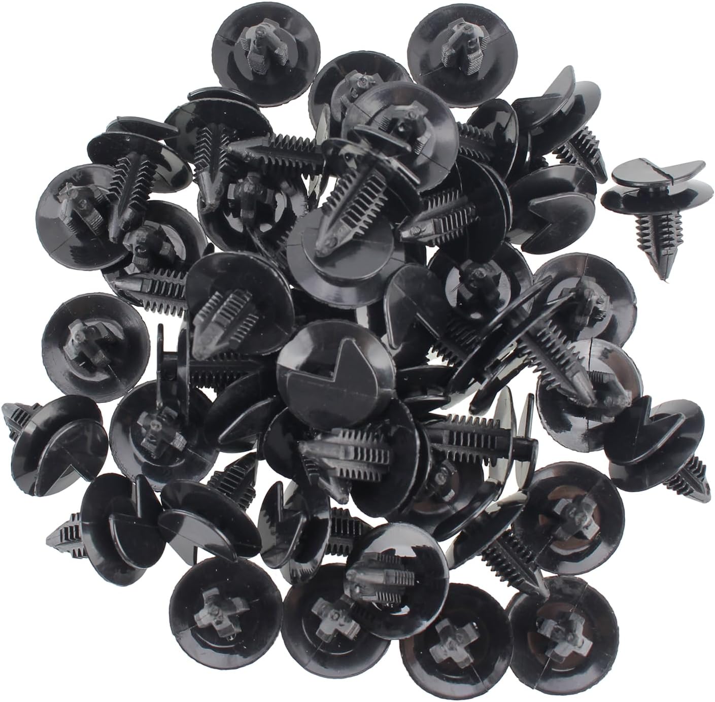AUTOKAY 50pcs Door Trim Panel Retainer Clip Fits for GM, for Chrysler for Jeep Wrangler YJ, CJ7, CJ8 Scrambler Re# 4005099, 796255, 6033862