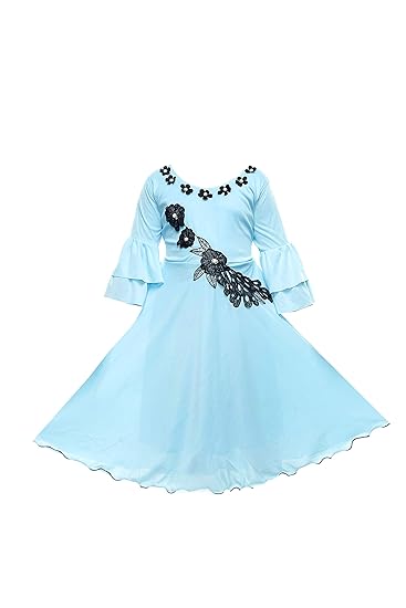 YAYAVAR Girls Maxi Dress