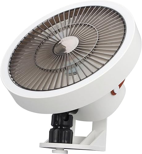 Ventilador Pequeño De Pared Con Control Remoto Luz Nocturna Y 3 Velocidades Osci