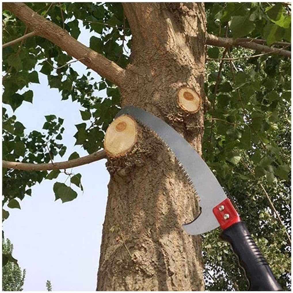 Telescopic Pruning Saw，Professional Extendable Telescoping Landscaping Pole Pruning Saw Used for Trimming Branches and Leaves High-Altitude Fruit Tree Saw Tree Pruner Pole (Size : 7.2M)