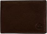 Timberland Cuir véritable pour hommes RFID Blocking Passcase Security Wallet Bi-Fold Wallet