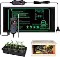 2 Tappetini Riscaldanti Per Piante 50W Con Termostato | Per Semenzai, Animali Domestici E Rettili - Foto 6