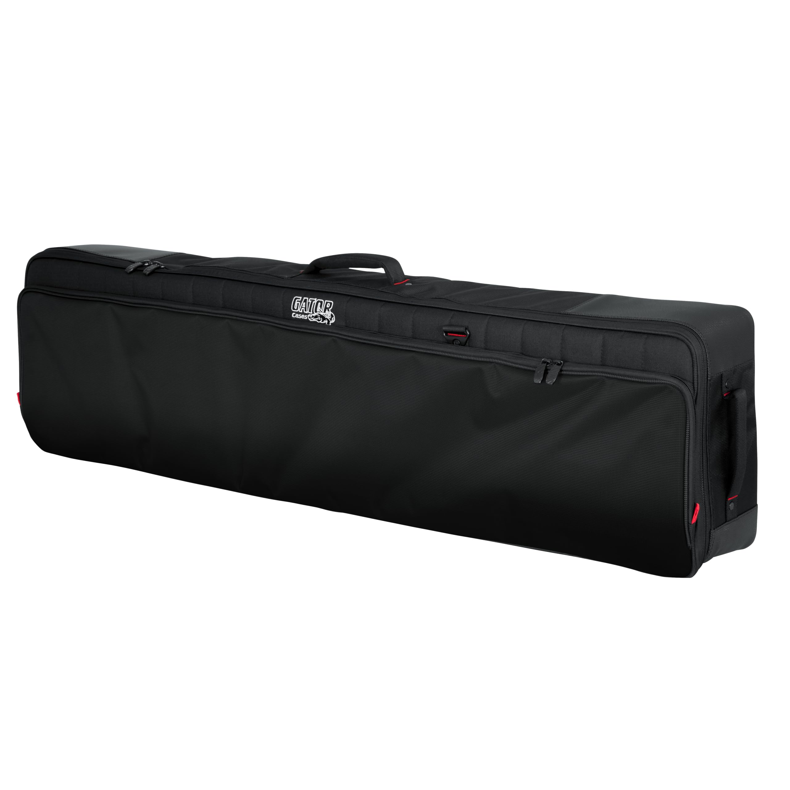 Gator Cases Pro-Go Funda Gig Bag para Teclado Slim de 76 Notas con Correas de Mochila Removibles(G-PG-76SLIM)