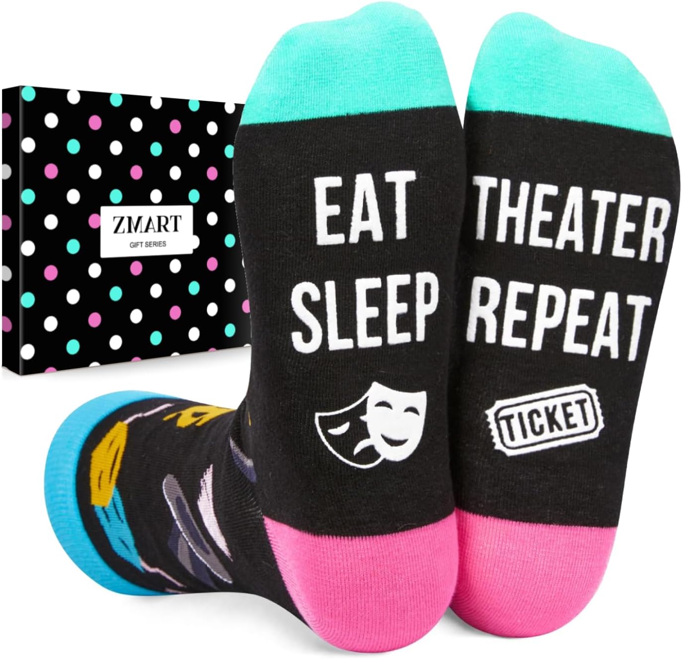 Kpop Gifts for Kpop Fans - K-pop Socks, Broadway Musical Socks for Theater Lovers