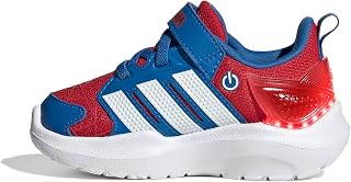 adidas Boys Marvel Lightorama Spider-Man Sneakers Shoes - Red