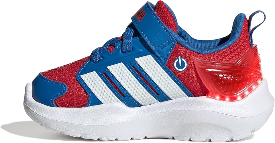 adidas Boys Marvel Lightorama Spider-Man Sneakers Shoes - Red