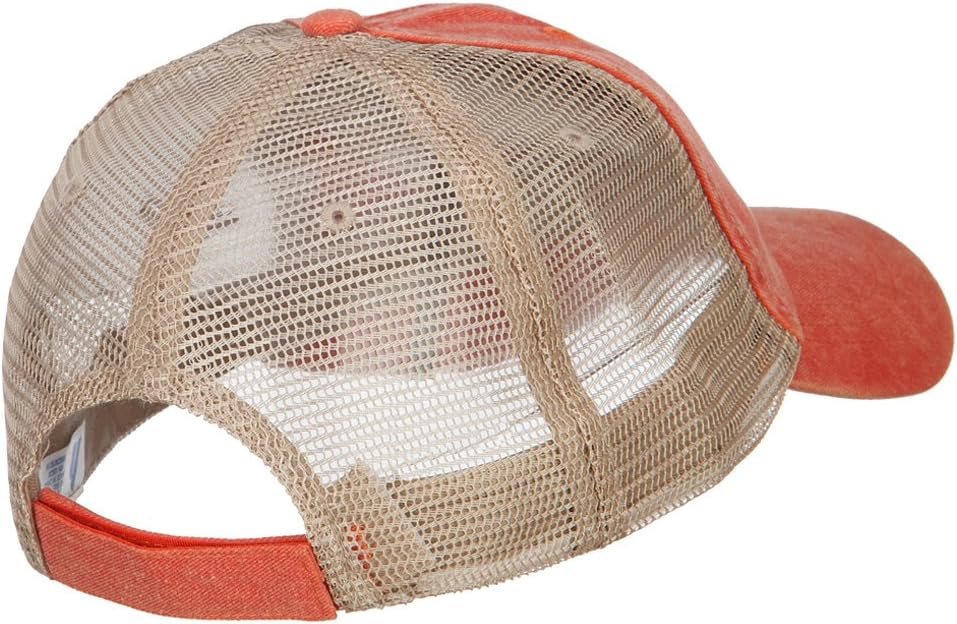 e4Hats.com Bluefin Tuna Embroidered Washed Trucker Cap