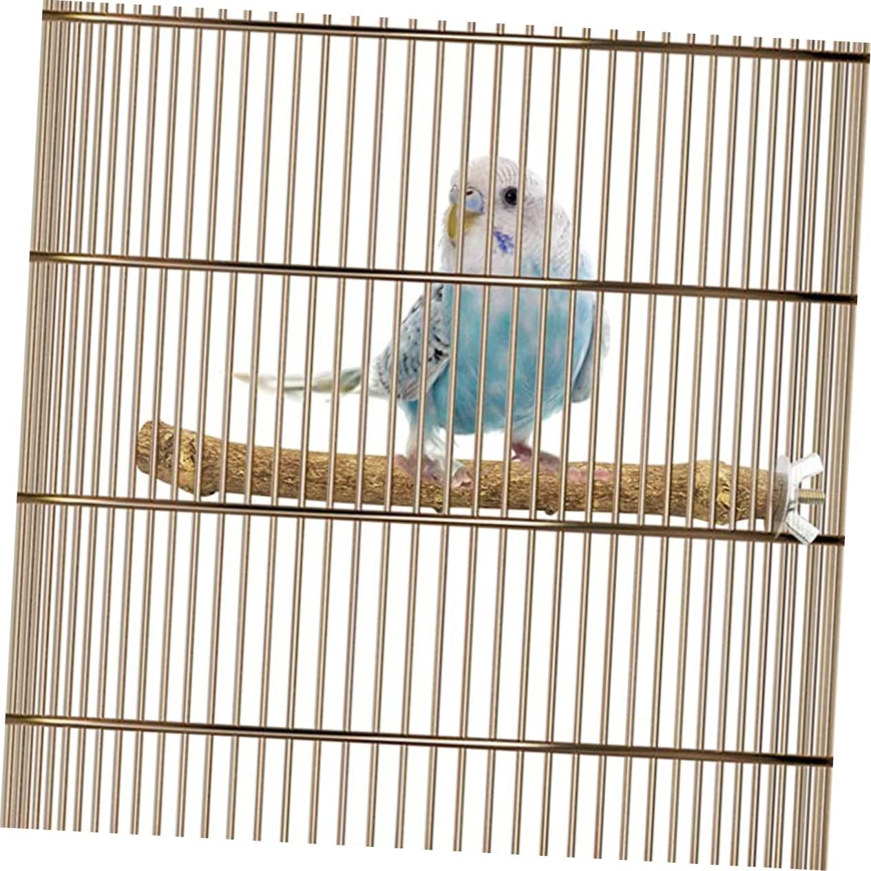 DOITOOL 30pcs Parrot Perch Stand Toy for Birds Racks to Coordination Balance Random Colors Bird Cage Accessory
