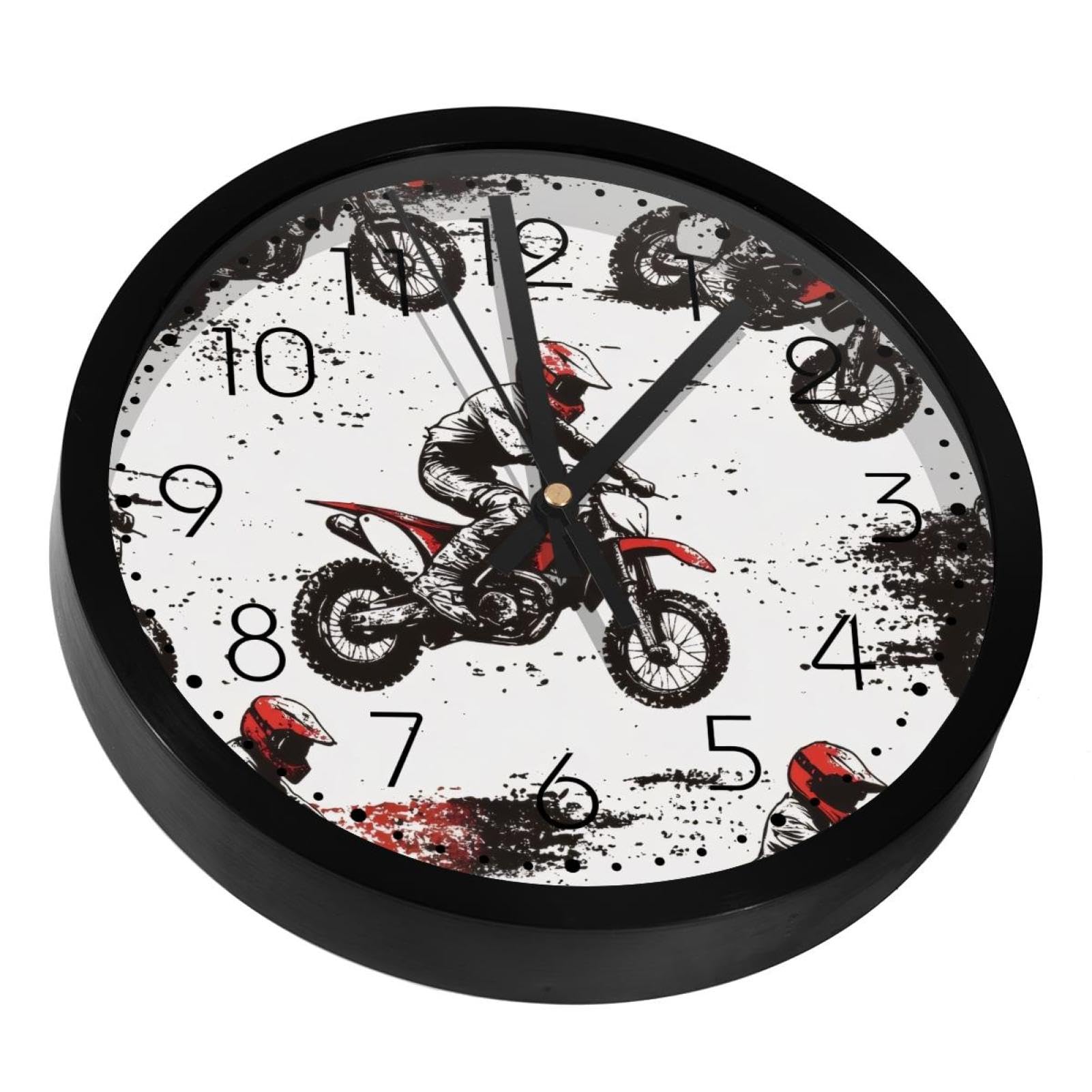 Horloges murales silencieuses à quartz pour une décoration vintage