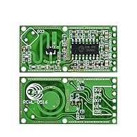 Vista 3 de HiLetgo 5 unids RCWL-0516 RCWL 0516 Sensor de radar de microondas Sensor humano Sensor Cuerpo Módulo de interruptor de inducción Módulo de salida