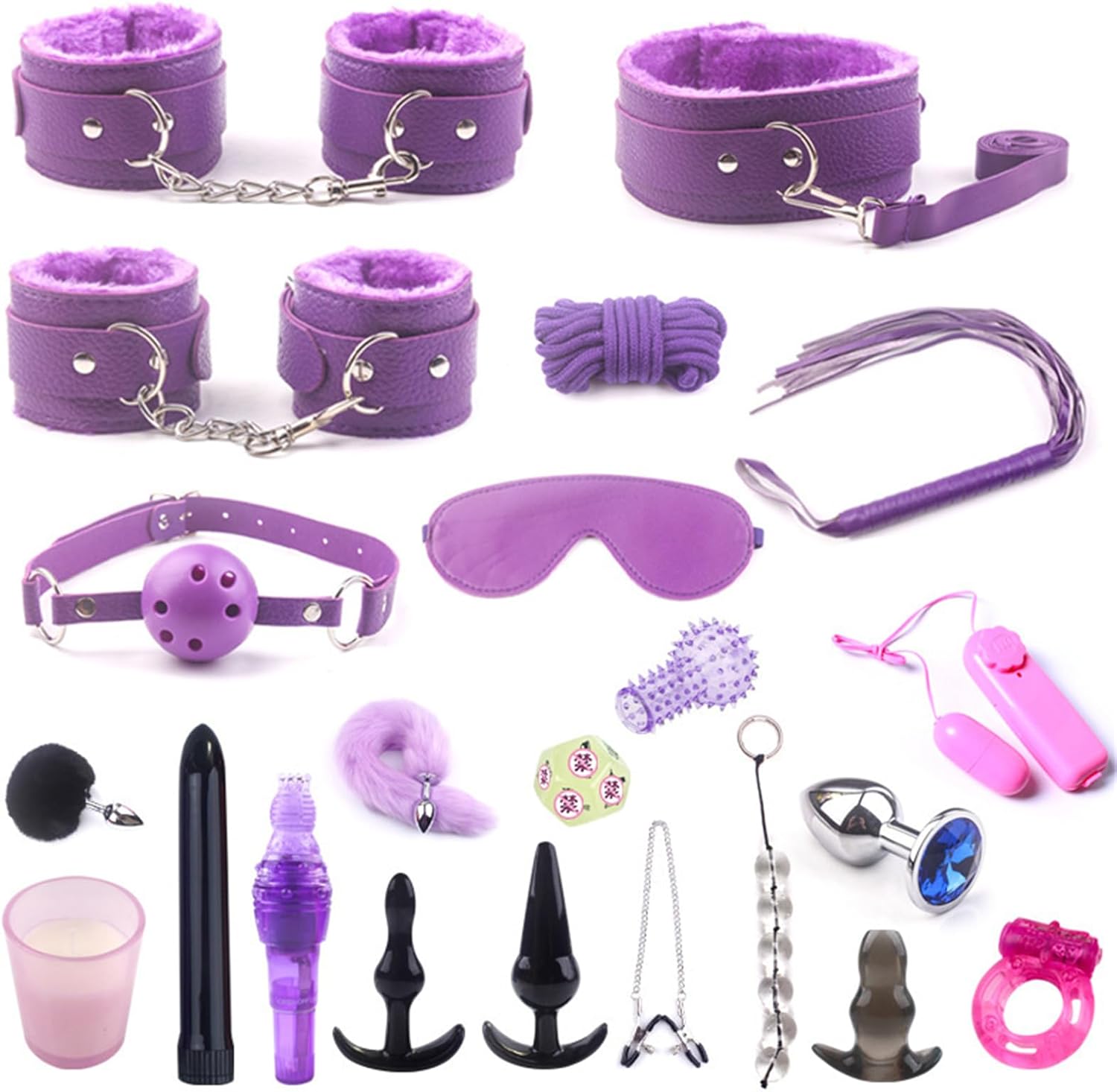 Sex Toy Bondage Gear & Accessories BDSM Kit BDSM,Handcuffs and Ankle Cuff Sweaters DT-17169