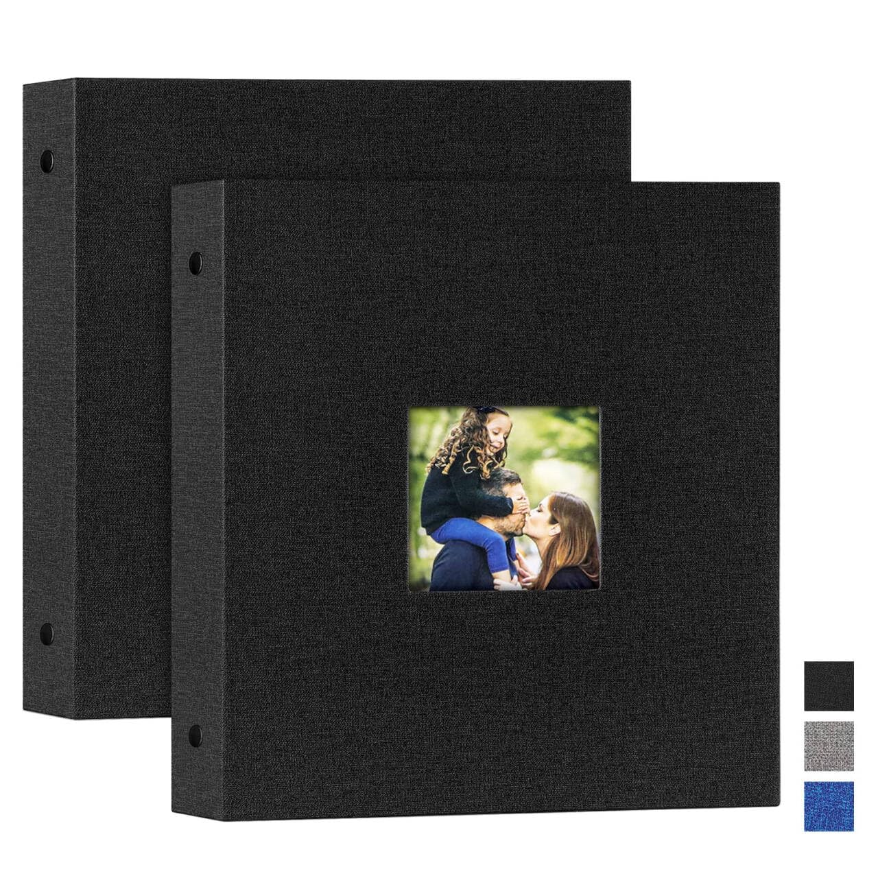 Amazon.com: Lanpn Photo Album 6x6, Linen Hard Cover Acid Free Slip