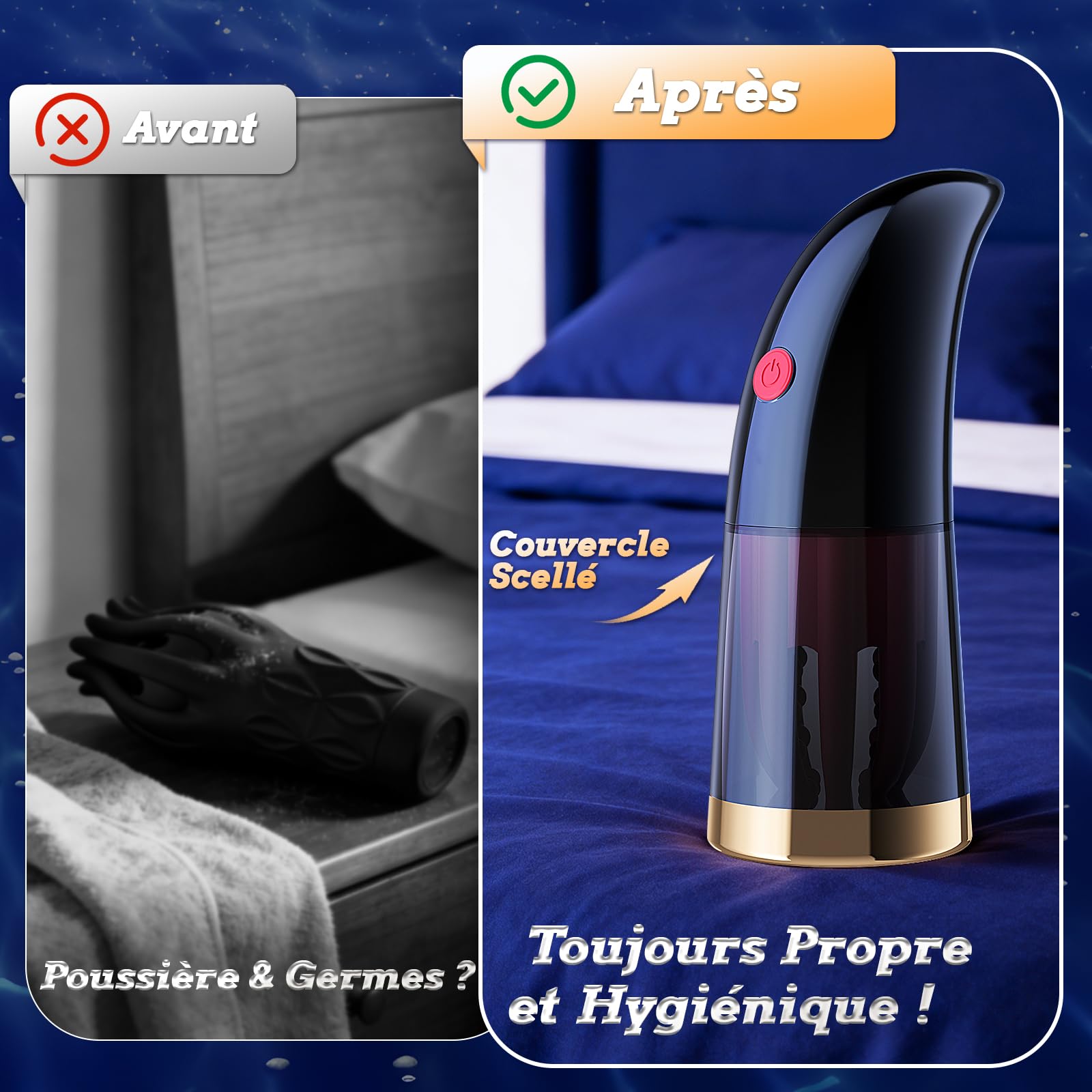 Sex Toys pour Homme Sextoyse Couple Plaisir Sexmasturbâteur Automatique - Sextoy Masturbâteur Homme Mains Libres Masturbeuse Masculin, Sextoys Masturbateurs Masculins Jouet Adulte Sexe Objet Gay Toy
