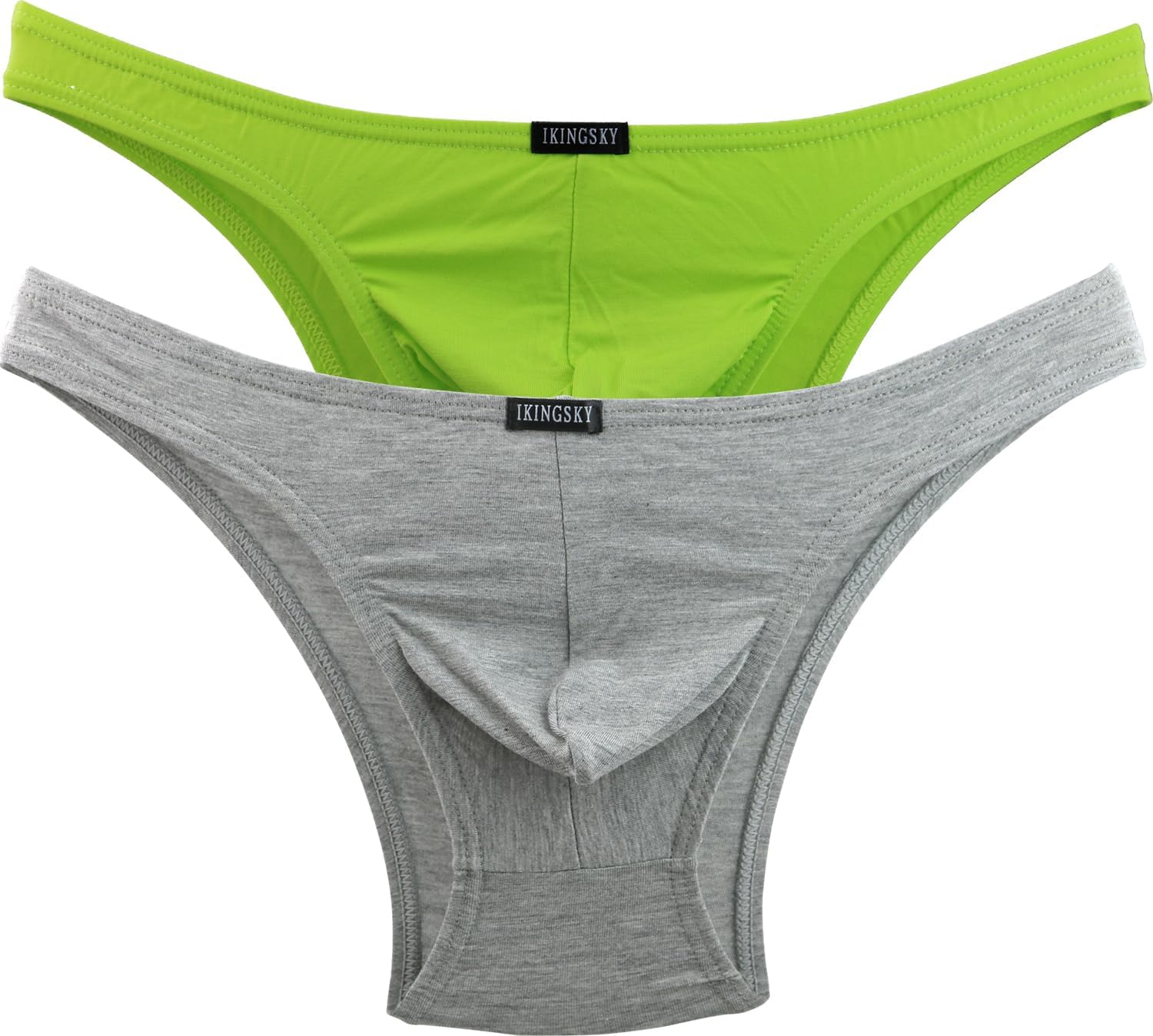 iKingsky Men's Cheeky Underwear Mens Bikini Panties Sexy Branzilian Back Briefs