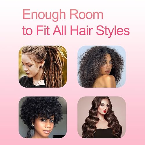 Miniatura 7 de Gorro reversible de satén de seda para dormir, gorra de satén ajustable grande para mujeres con cabello rizado