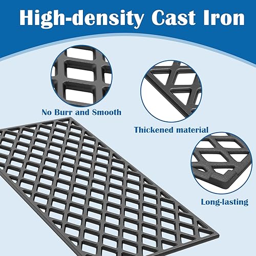 Miniatura 6 de SafBbcue Rejillas para parrilla Pit Boss 700 Series Pellet Smoker Grills, Pit Boss PB700D PB700S PB700SC PB700R1 Piezas de repuesto para rejillas