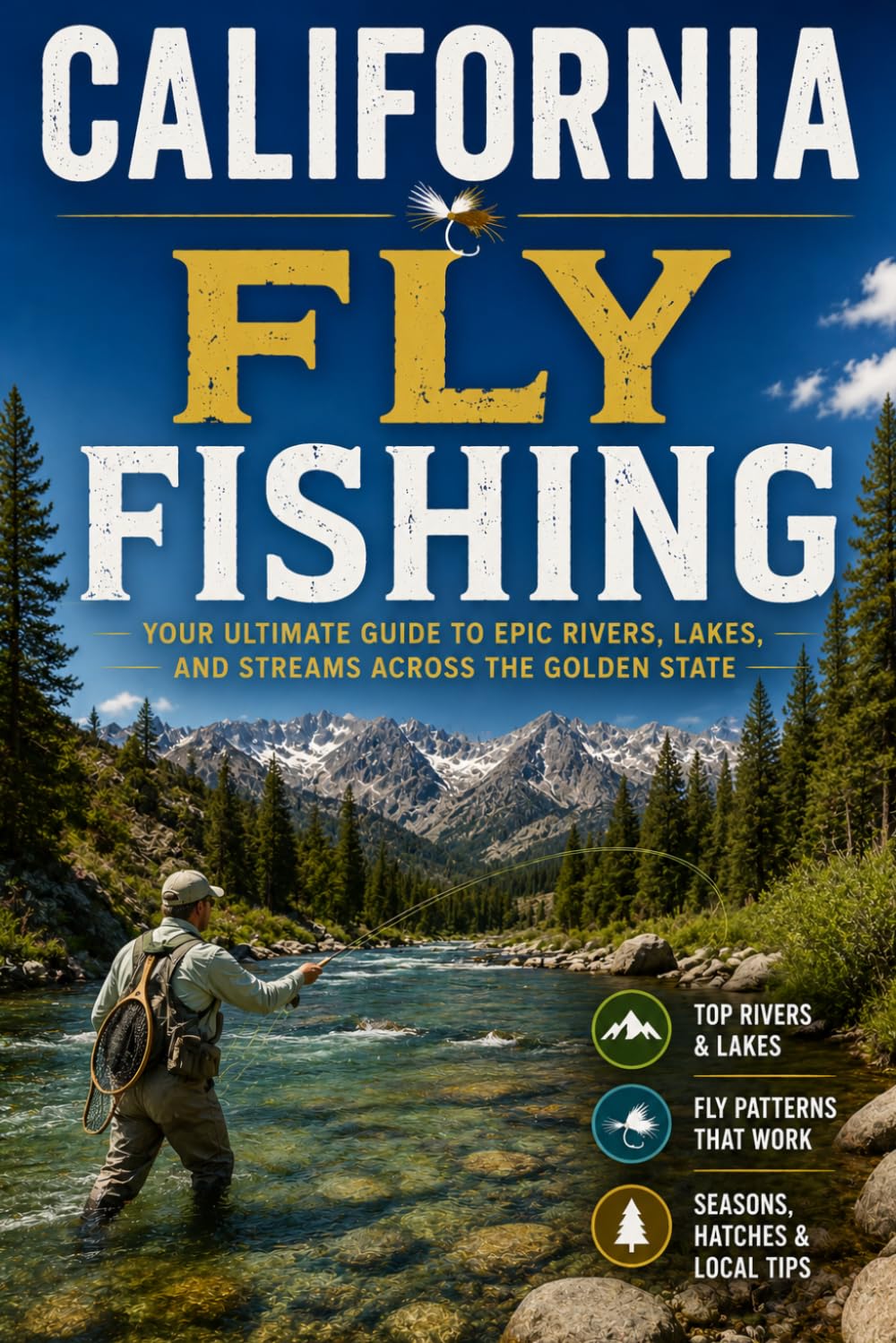 California Fly Fishing: The Ultimate Angler's Guide to Wild Trout, Steelhead, and Stillwaters Across the Golden State's Sierra, Coastal, and High Desert Waters