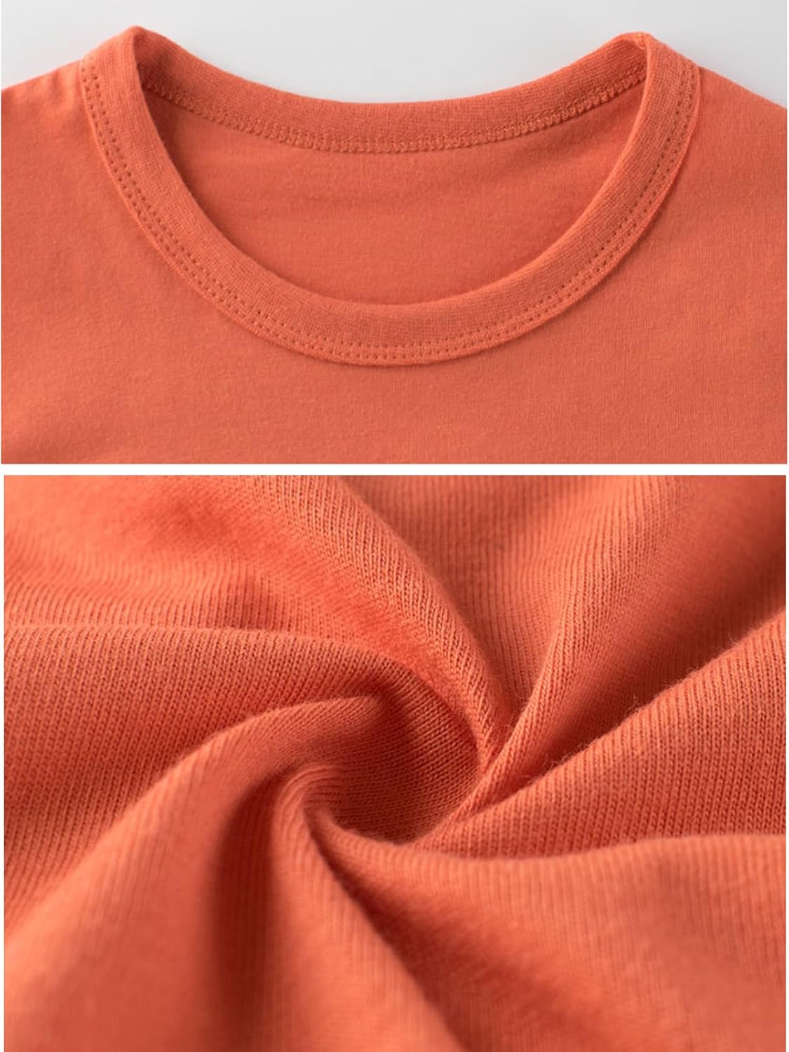 4-Pack Toddler Boys T-Shirts Solid Color Short Sleeve Tees Summer Crewneck Tops - Image 6