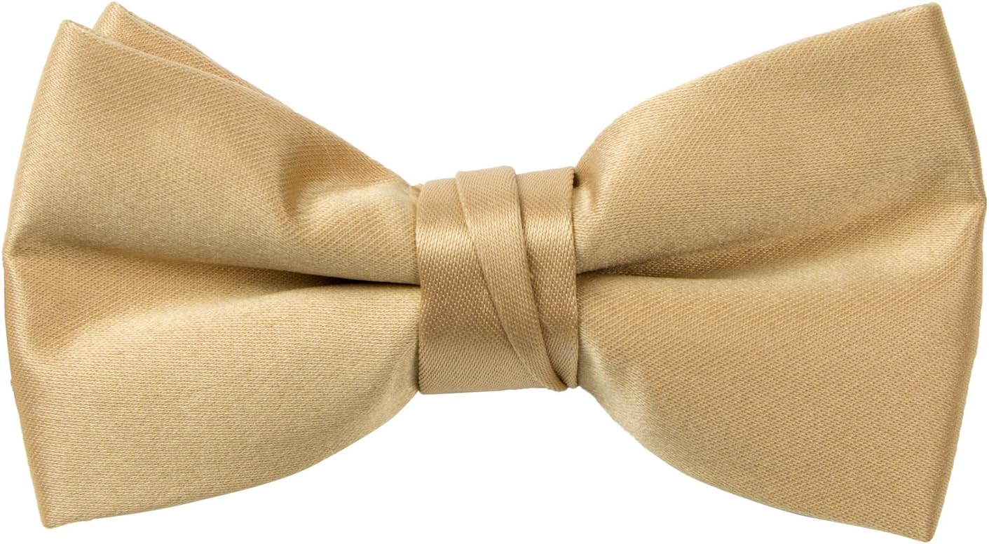 Spring Notion Boys' Pre-Tied Banded Satin Bow Tie