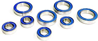 Winter Evening - for 3s Arrma Big Rock Granite Senton Typhon 3S BLX Hubs Carriers Bearings Kit (8 Pcs)