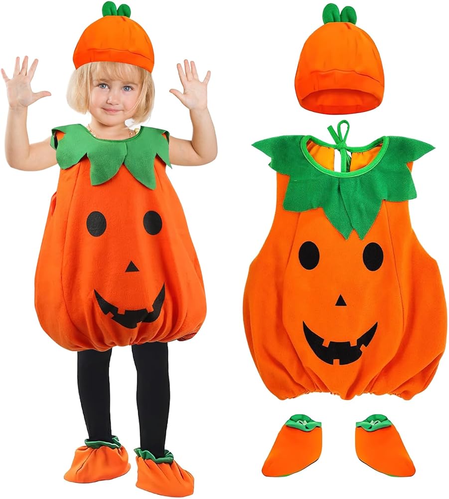 Deguisement Citrouille Bebe Costume De Citrouille Pour Enfant Costu De Citrouille Dhalloween Deguisement De Citrouille Av Amz