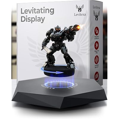 Levitexa Nimbus Levitating Display - Floating Display, Levitating Stand, Levitation Decor, Magnetic Stand, Magnetic Levitation for Figures and Toys - 400 grams Capacity