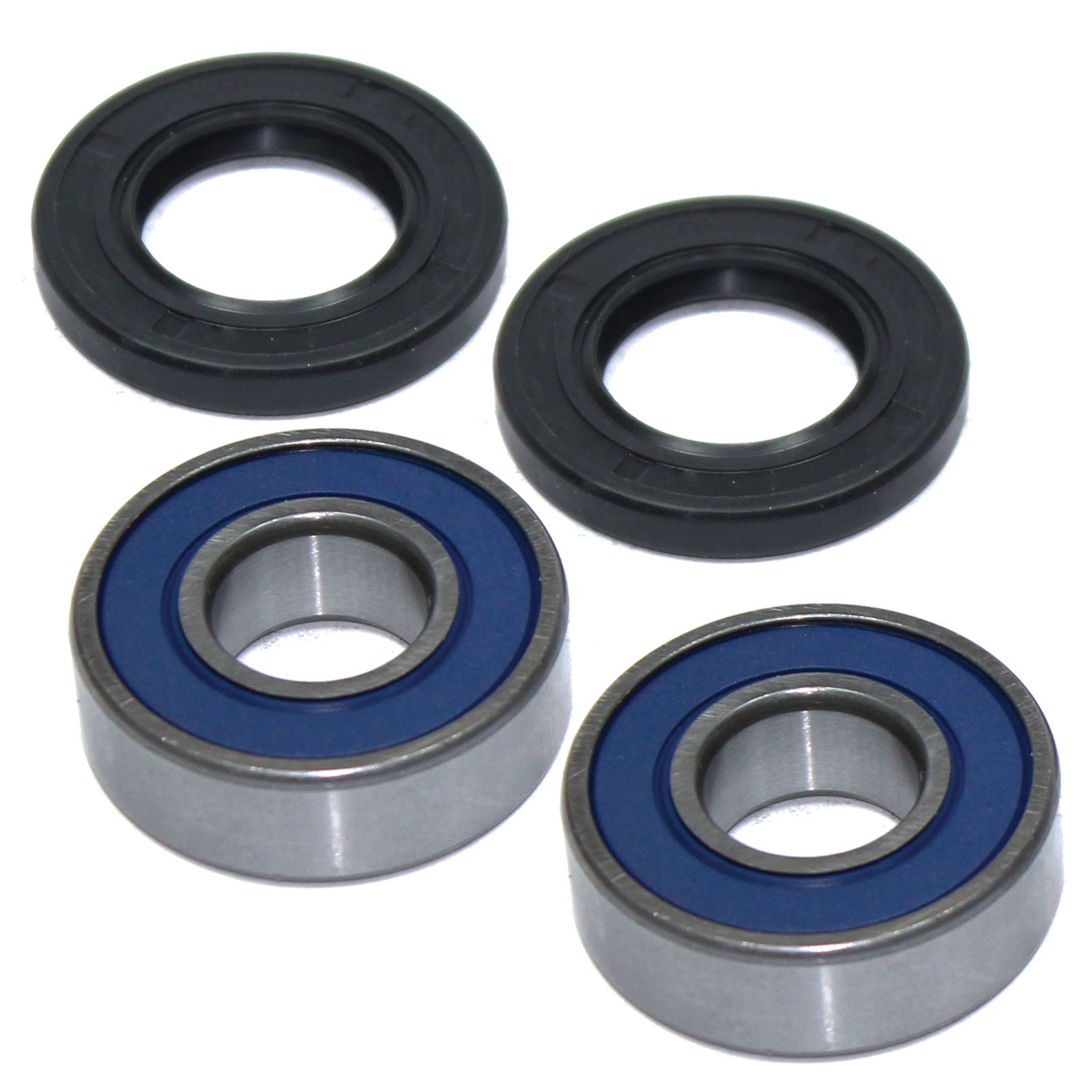 Caltric Front Wheel Ball Bearings & Seals Kit Compatible with Yamaha Yz250 Yz-250 Yz 250 1986-1991