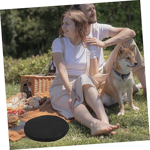 Miniatura 4 de DECHOUS 5 uds Cojín de asiento sillas plegables para acampar al aire libre, silla plegable portátil, taburete plegable, cojín plegable para silla de