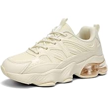 Womens Walking Running Shoes Air Cushion Tennis Sneakers Fashion Breathable Basketball Sport Gym Fitness Cross Trainers