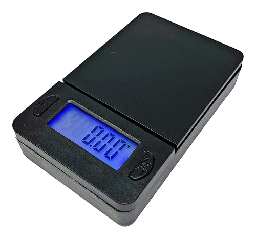 Miniatura 8 de CR Báscula digital de bolsillo 1 báscula de alimentos de alta calidad de 3.53 oz por 0.00 oz, báscula digital de gramos, báscula de cocina, báscula