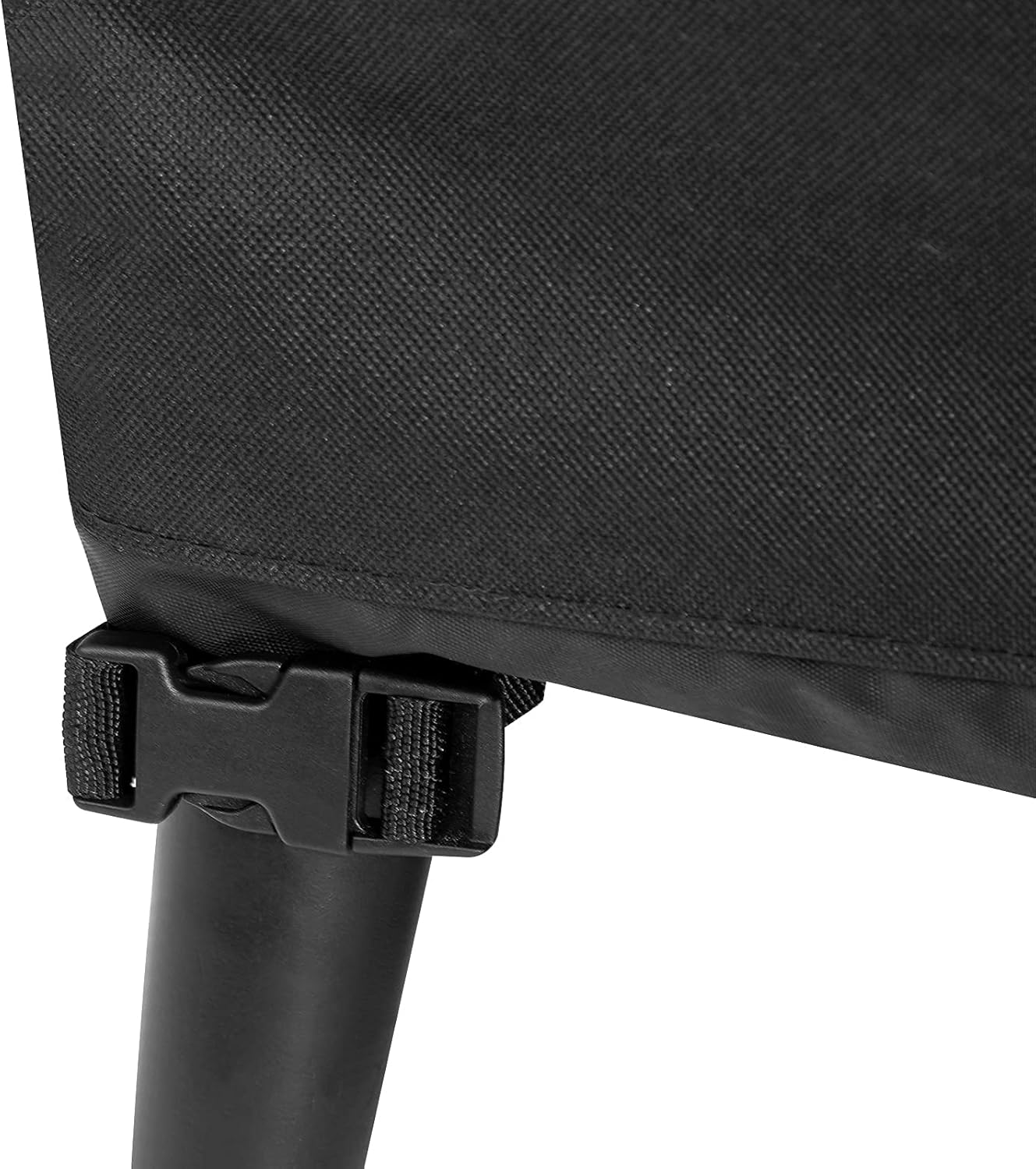 Sunolga Black Fire Pit Cover Round with Windproof 600D Oxford Fabric and Water Resistant PVC Coating 50" D x 24" H : Patio, Lawn & Garden