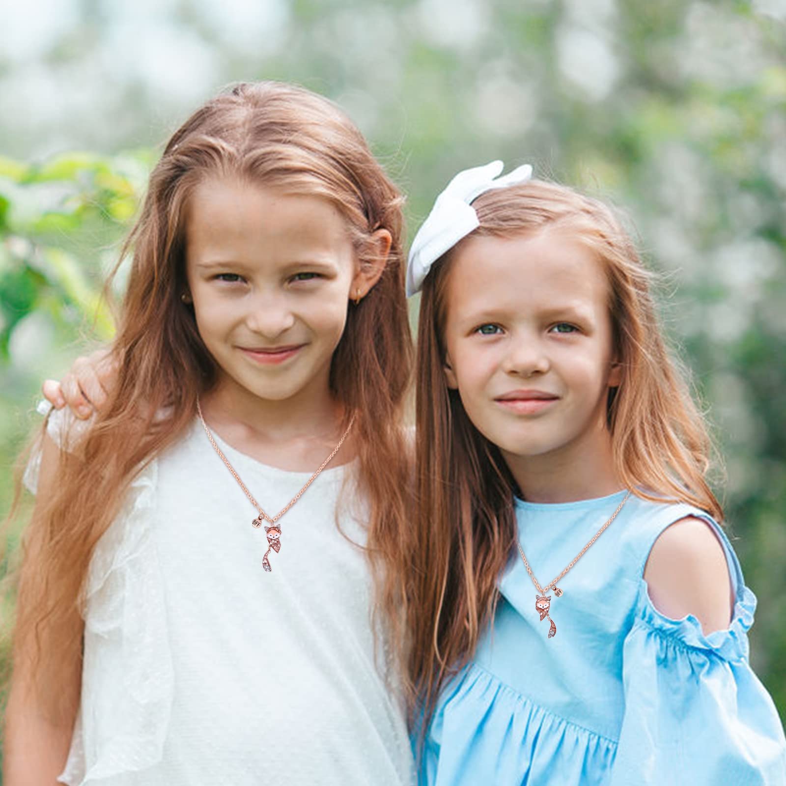 Your Always Charm Best Friend Necklaces for 2 Bff Friendship Necklace for Womens Gifts for Christmas with Card Stocking Stuffers for Women Christmas Gifts 2024