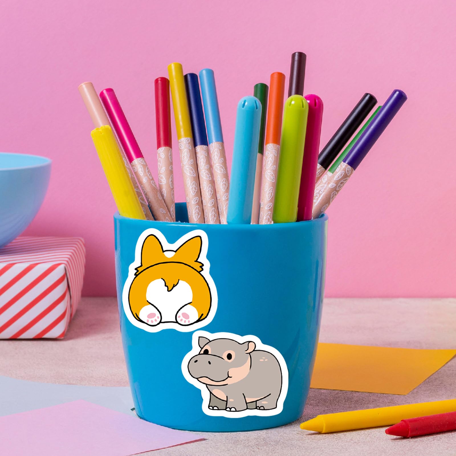 Snapklik.com : SYCARON 200PCS Water Bottle Stickers For Kids, Cute ...