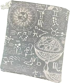 Canvas Tarot Storage Bag Board Game Cards Drawstring Bag Jewelry Pouches Cards Rune Holder Travel Gift Bag Tarot Bags And Pouches With Drawstrings Organizers