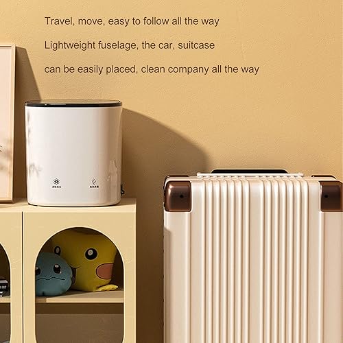 Miniatura 9 de Mini lavadora, lavadora portátil de limpieza de luz azul de 4.5 L para ropa interior, calcetines, lavadora compacta para apartamentos, camping,