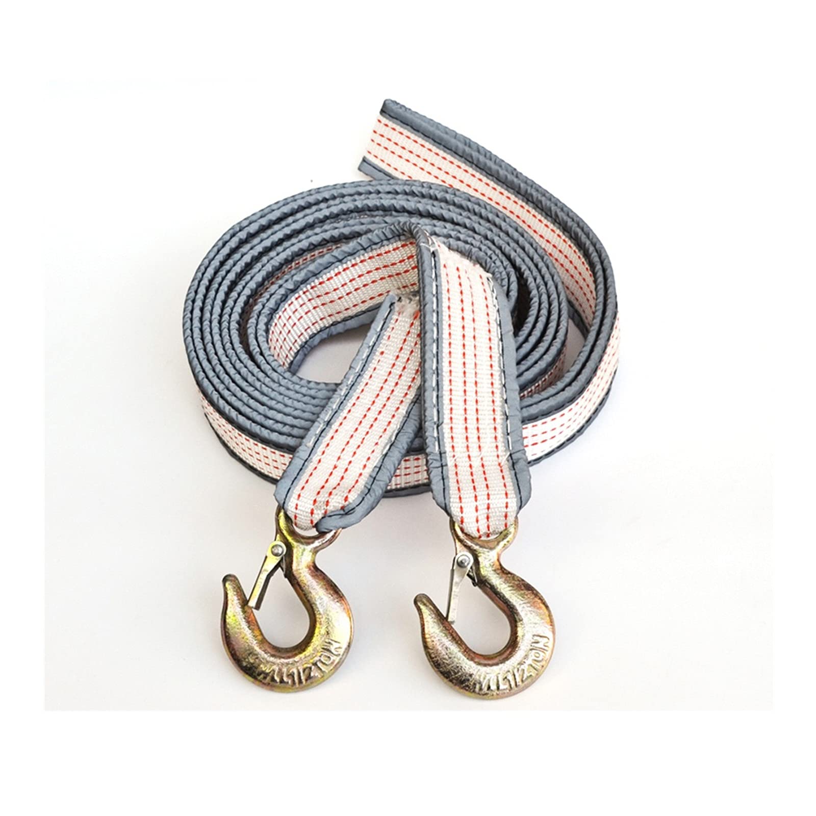 Sangle de remorquage robuste 10t avec corde de traction 5m de véhicule