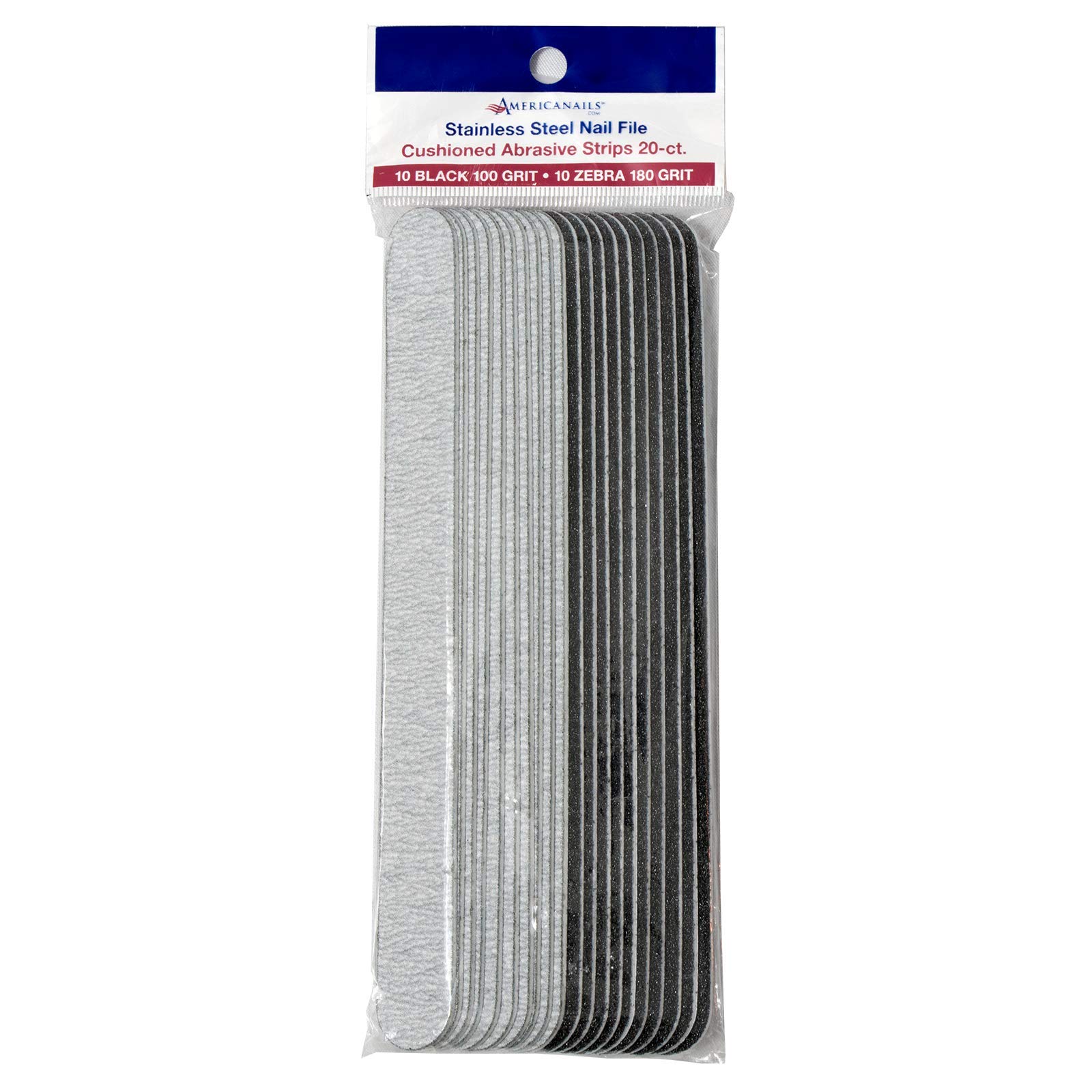 Americanails EasyPeel Cushioned Abrasive Strips 20ct