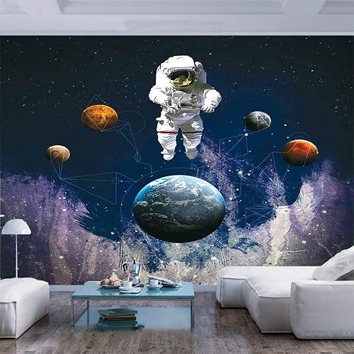 Miniatura 6 de Mural de pared de 55 x 30 pulgadas, montañas nevadas de abeto perenne reflejado en Lake City Park Chamonix Francia - Papel tapiz autoadhesivo