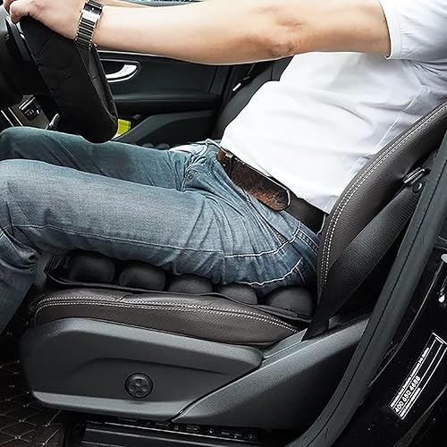 Miniatura 7 de Cojín de asiento inflable USB portátil para asiento de automóvil, silla de oficina, almohadilla para silla de ruedas, antiescaras ortopédicas,