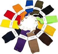 Vista 6 de Calcetines casuales de algodón para mujer, paquete de 3 calcetines básicos de color puro, suaves y cómodos