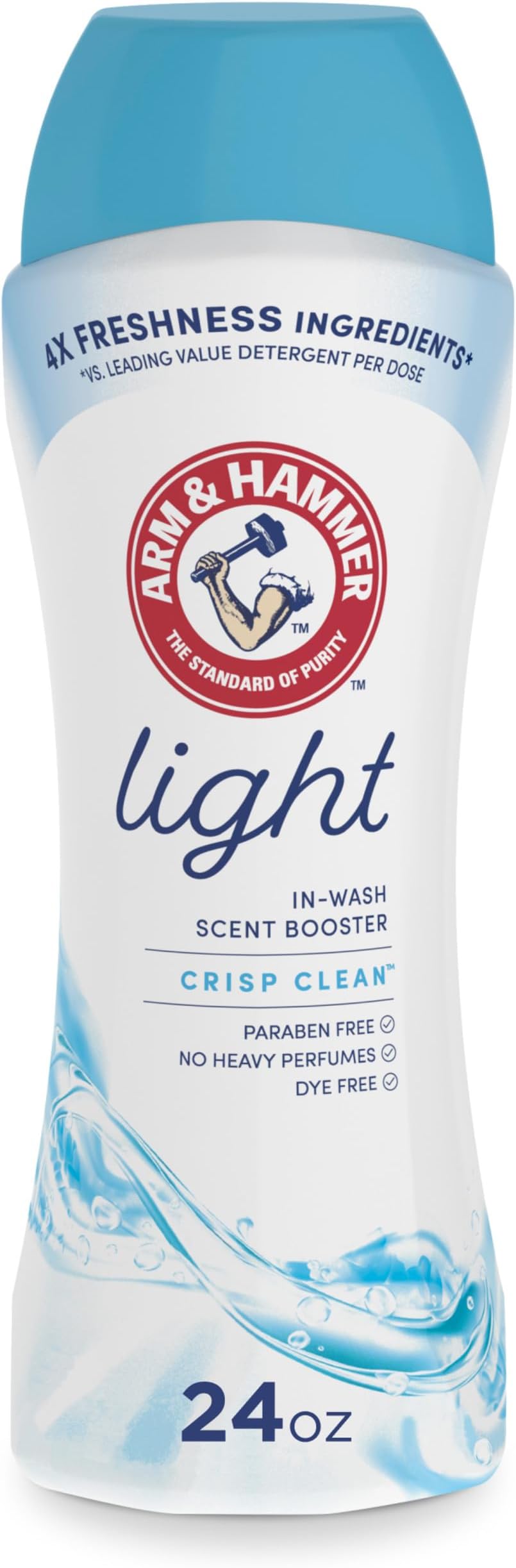 Light In-Wash Scent Booster, Laundry Scent Booster Crisp Clean scent, 24 Oz