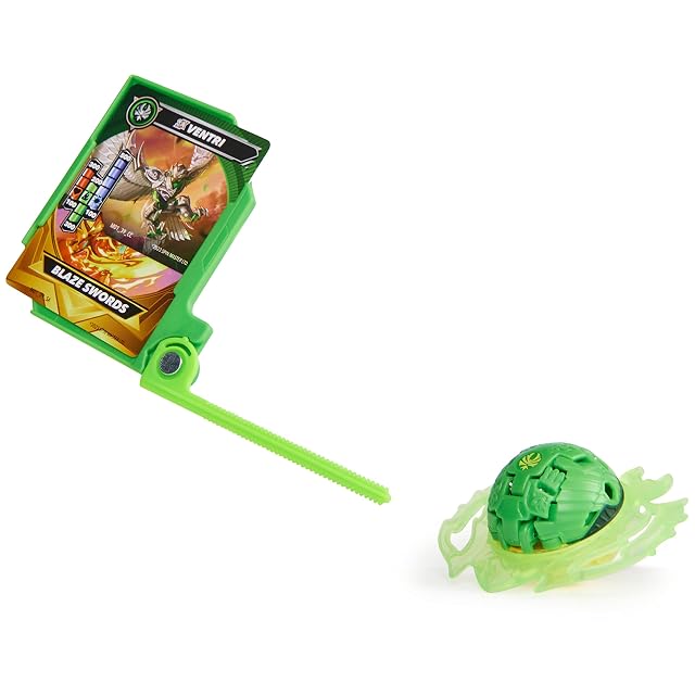 Foto 8 de 8 de Bakugan Paquete de 3 Unidades de iniciación, Ventri de Ataque Especial, Octogan y Trox