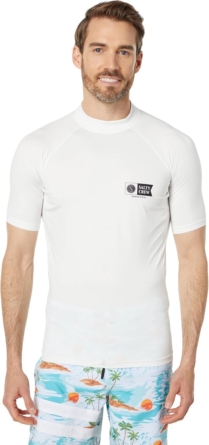 Salty Crew Shelter Short Sleeve Rashguard
